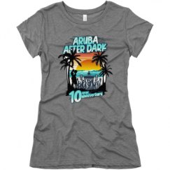 Ladies Slim Fit Super Soft Triblend Tee