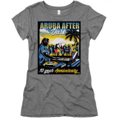 Ladies Slim Fit Super Soft Triblend Tee