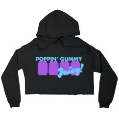 gavv poppin gummy crop hoodie