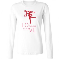 Ladies Relaxed Fit Basic Long Sleeve Tee