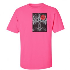 Unisex Ultra Cotton Safety Neon Crewneck Tee