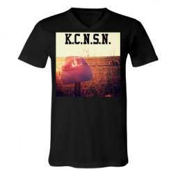 Unisex V-Neck Jersey Tee