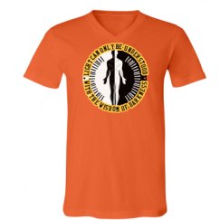 Unisex V-Neck Jersey Tee