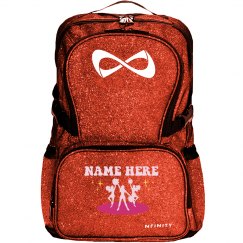 Custom Name Cheer Backpack