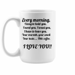 15oz Ceramic Coffee Mug