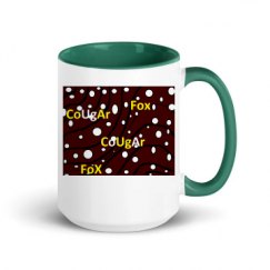 15oz Ceramic Mug with Color Inside