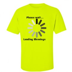 Unisex Ultra Cotton Safety Neon Crewneck Tee