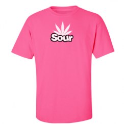 Unisex Ultra Cotton Safety Neon Crewneck Tee