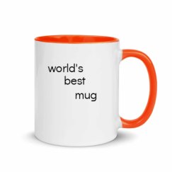 11oz Ceramic Mug with Color Inside