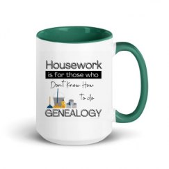 15oz Ceramic Mug with Color Inside