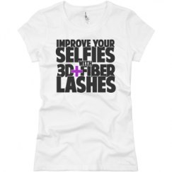 Ladies Slim Fit Basic Promo Jersey Tee