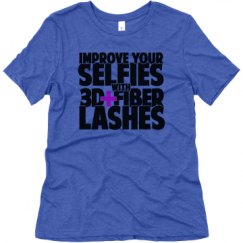 Ladies Relaxed Fit Super Soft Triblend Tee