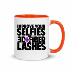 11oz Ceramic Mug with Color Inside