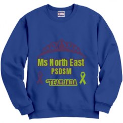 Unisex Film and Foil Crewneck Sweatshirt