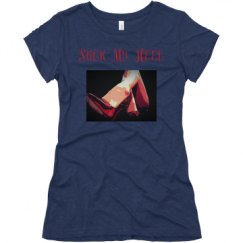Ladies Slim Fit Super Soft Triblend Tee