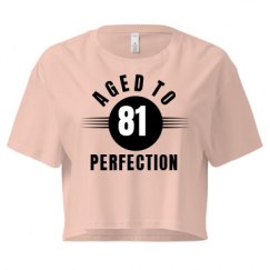 Ladies Festival Cali Crop Top Tee