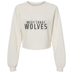 Women's Raglan Pullover Fleece