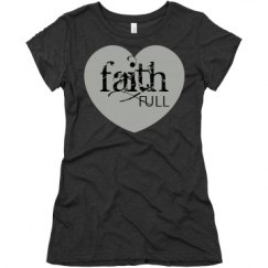 Ladies Slim Fit Super Soft Triblend Tee