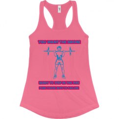 Ladies Slim Fit Racerback Tank Top