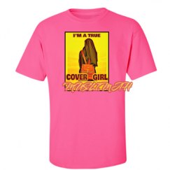 Unisex Ultra Cotton Safety Neon Crewneck Tee