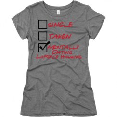 Ladies Slim Fit Super Soft Triblend Tee