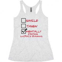 Ladies Slim Fit Super Soft Racerback Triblend Tank