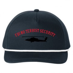 Snapback Five-Panel Rope Hat