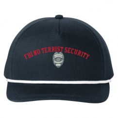 Snapback Five-Panel Rope Hat