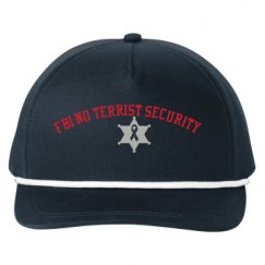 Snapback Five-Panel Rope Hat