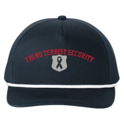 Snapback Five-Panel Rope Hat