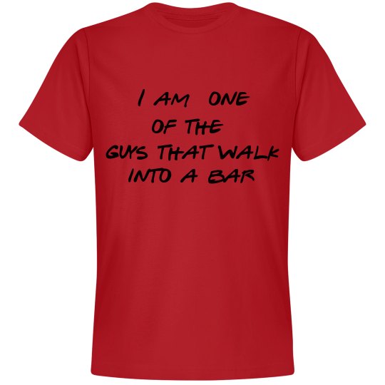 A guy walks into a bar