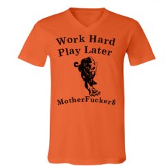 Unisex V-Neck Jersey Tee