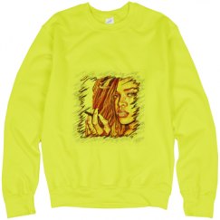 Unisex Neon Crewneck Sweatshirt