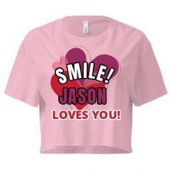 Ladies Festival Cali Crop Top Tee