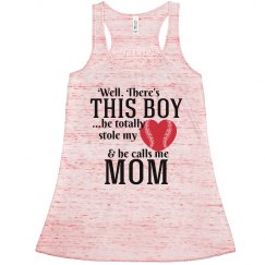 Baseball Mom  Red