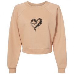 Women's Raglan Pullover Fleece