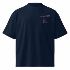 Unisex Organic Oversized High Neck T-Shirt