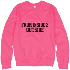 Unisex Neon Crewneck Sweatshirt