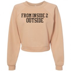 Women's Raglan Pullover Fleece