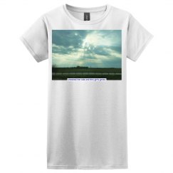 God Cloud Lucy LaRue Photo Fitted Tee