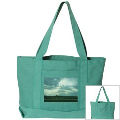 God Cloud Lucy LaRue Photo Canvas Bag
