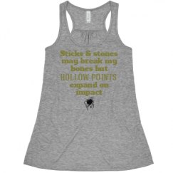 Ladies Flowy Racerback Tank
