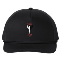 Snapback Five-Panel Rope Hat