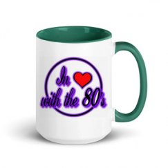 15oz Ceramic Mug with Color Inside