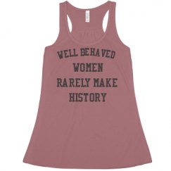 Ladies Flowy Racerback Tank