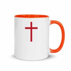 11oz Ceramic Mug with Color Inside