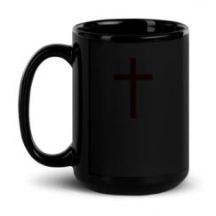 15oz Black Glossy Mug