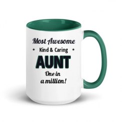 15oz Ceramic Mug with Color Inside