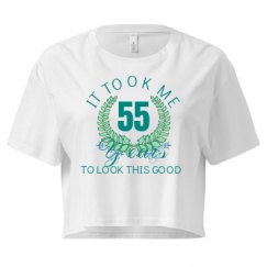 Ladies Festival Cali Crop Top Tee