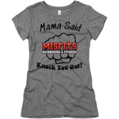 Ladies Slim Fit Super Soft Triblend Tee